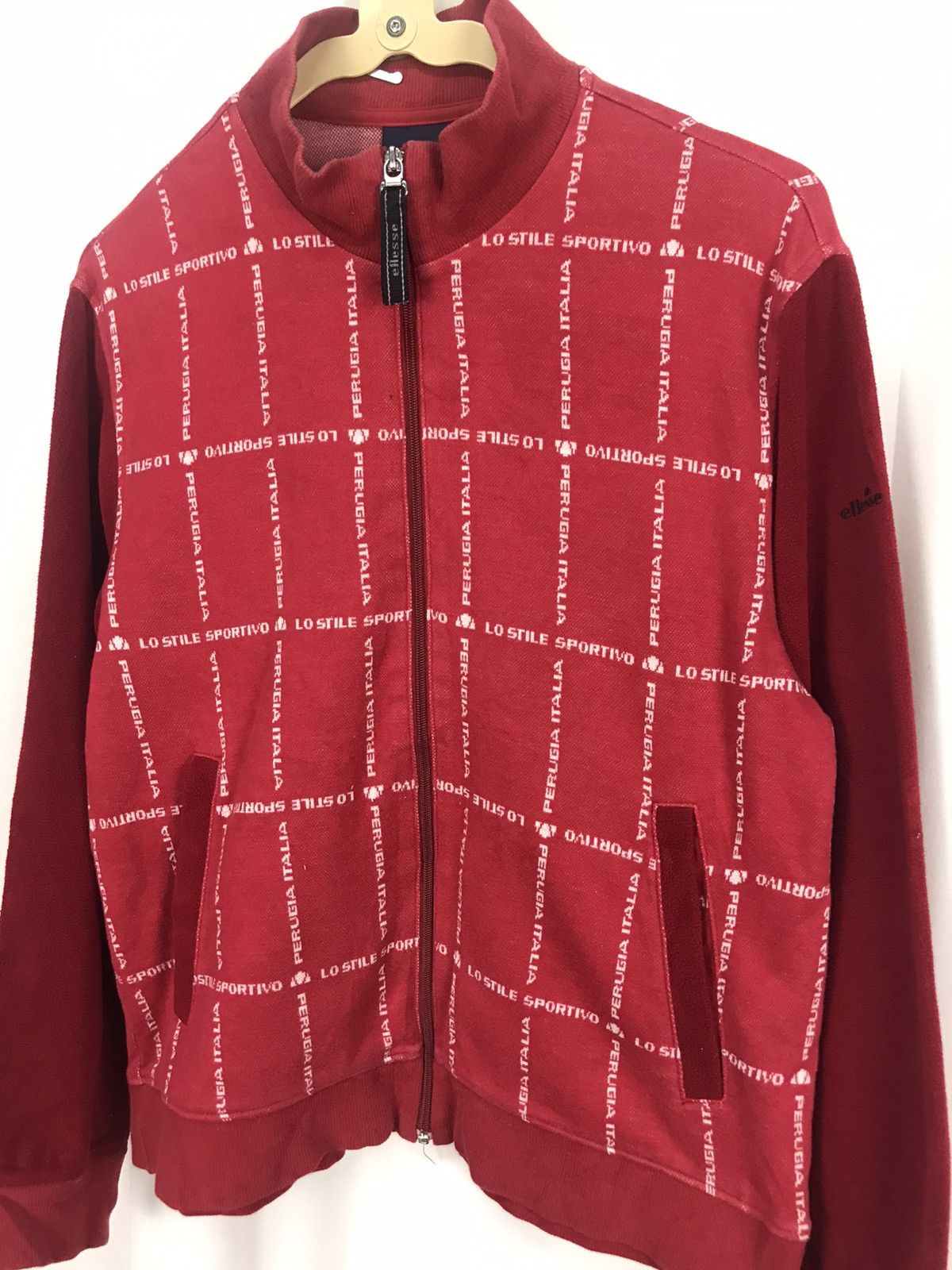 Ellesse × Japanese Brand Ellesse perugia italia zipper sweater Size M / US 6-8 / IT 42-44 - 6 Thumbnail