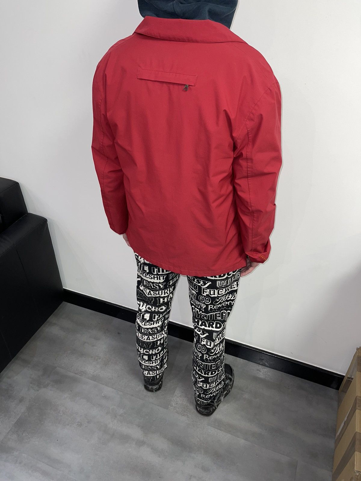 Prada Archive Prada X Goretex Red Tab Logo Red Technical Jacket Size US M / EU 48-50 / 2 - 8 Thumbnail