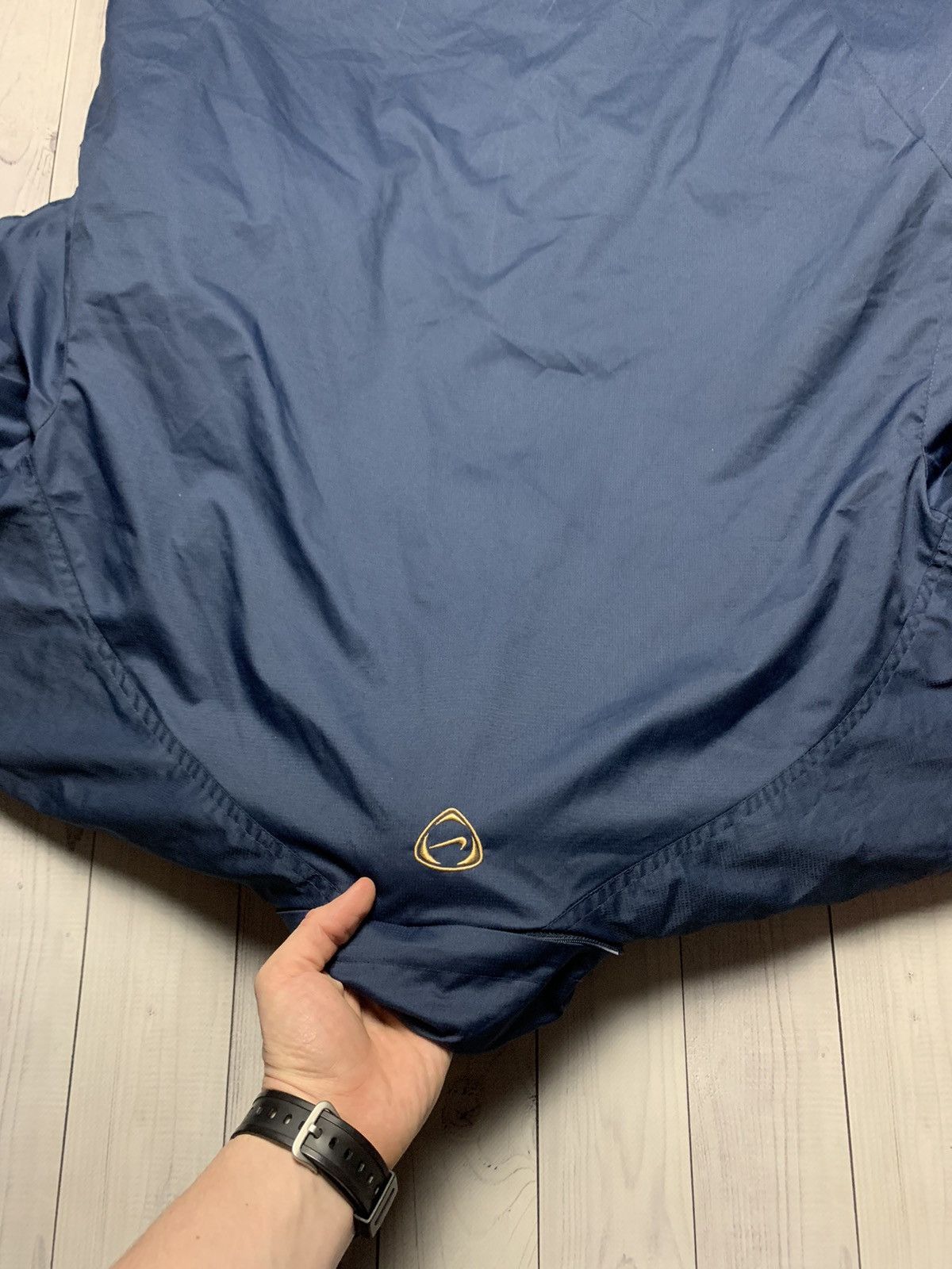 Nike × Vintage Vintage Nike Arsenal soccer parka jacket size L Size US L / EU 52-54 / 3 - 9 Thumbnail