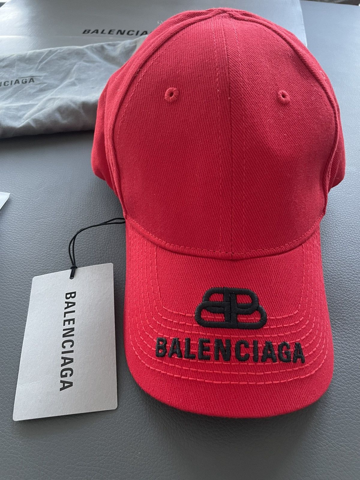 Balenciaga Rare Iconic Limited Edition Brand New Runway Logo Hat Grailed 7662