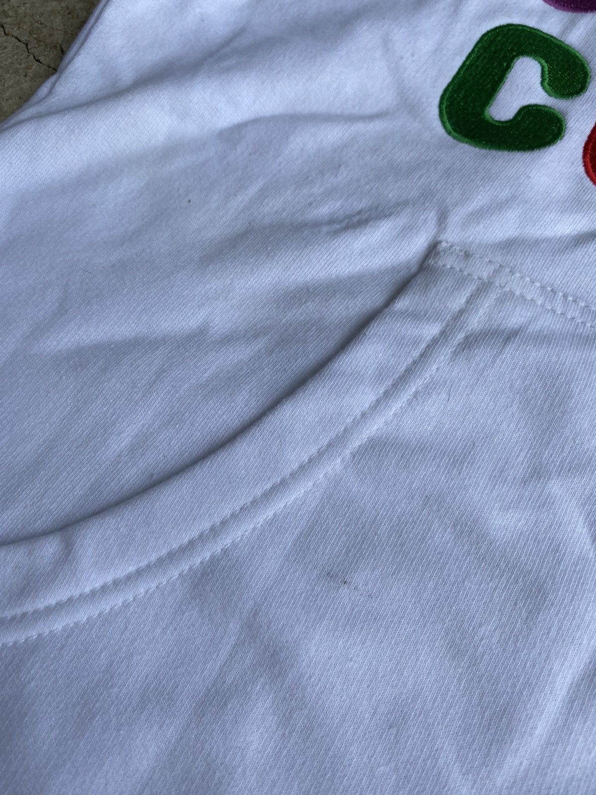 Golf Wang × Tyler The Creator Rex Orange County Embroidered White GOLF Hoodie Size US M / EU 48-50 / 2 - 4 Thumbnail