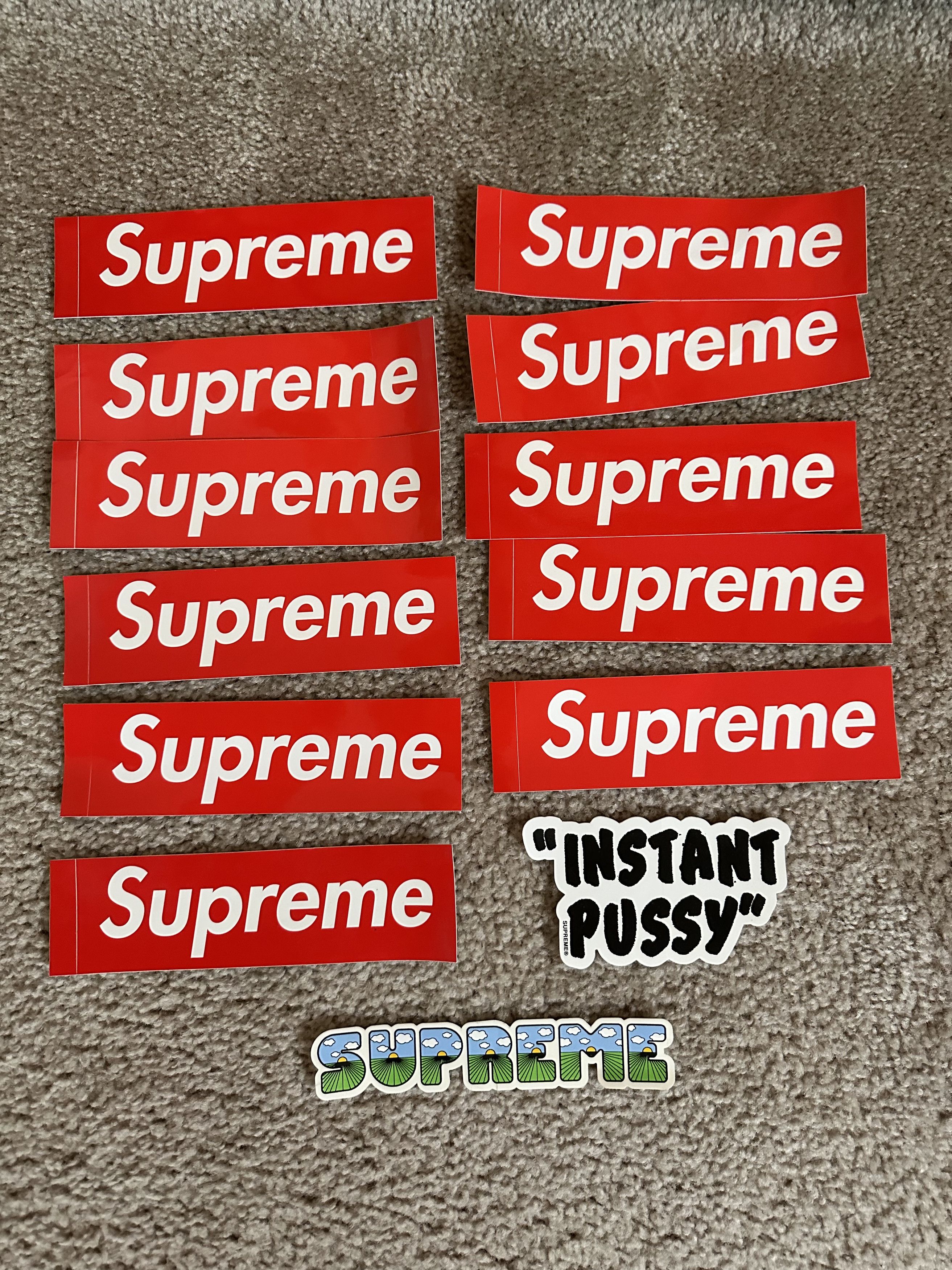 Supreme Supreme Box Logo Stickers Size ONE SIZE - 1 Preview