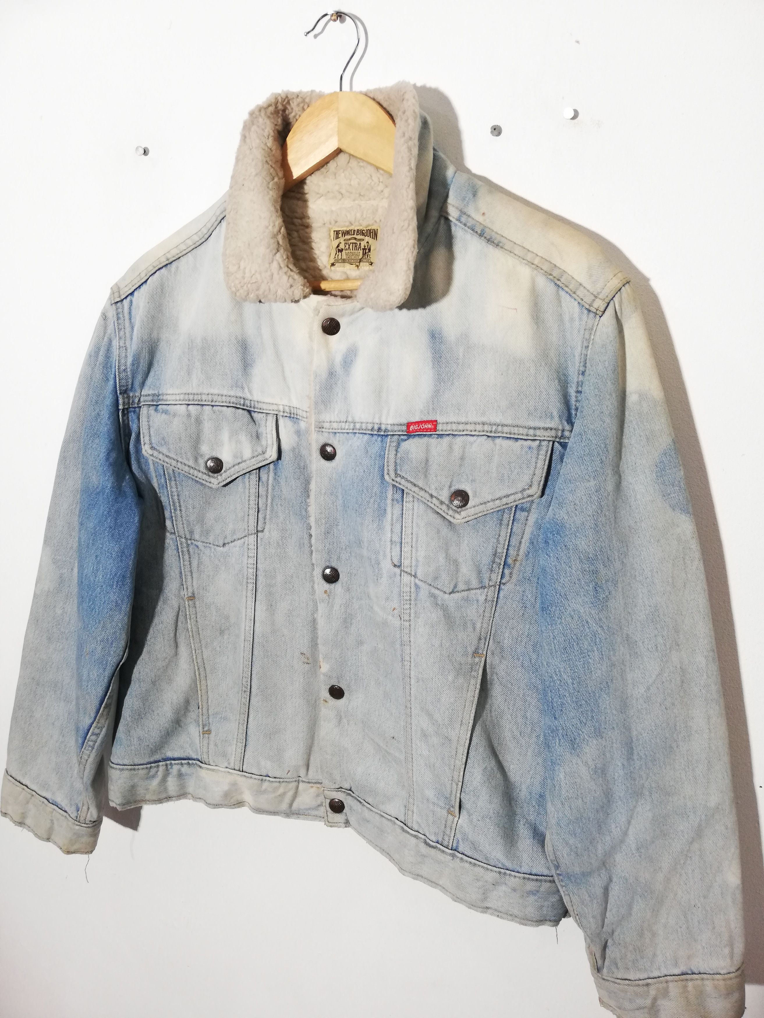 Big John Vintage The World Big John Sherpa Jacket Size US L / EU 52-54 / 3 - 4 Thumbnail