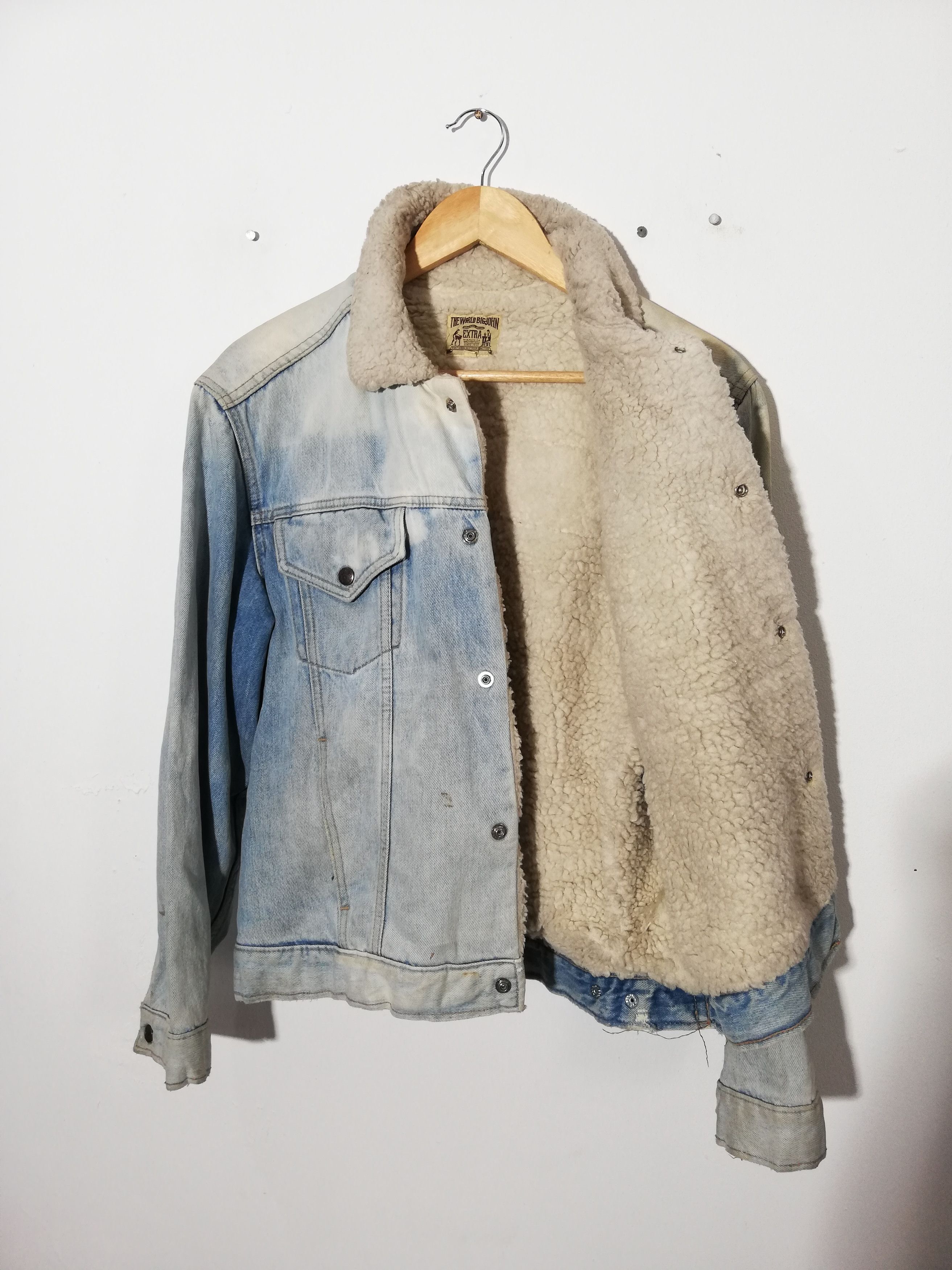 Big John Vintage The World Big John Sherpa Jacket Size US L / EU 52-54 / 3 - 2 Thumbnail