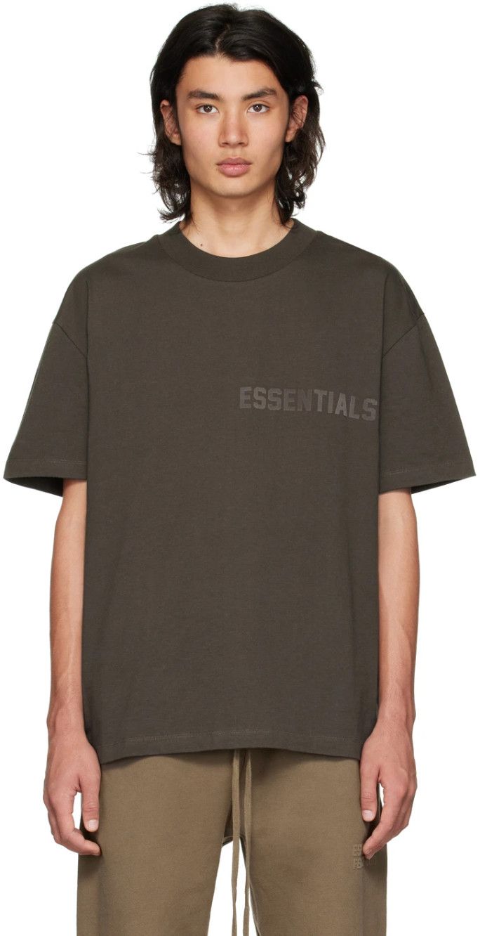 FOG × Fear of God × Pacsun FOG - Essentials Fear Of God Off Black FW22 T-Shirt Sz (XXL) Size US XXL / EU 58 / 5 - 8 Thumbnail