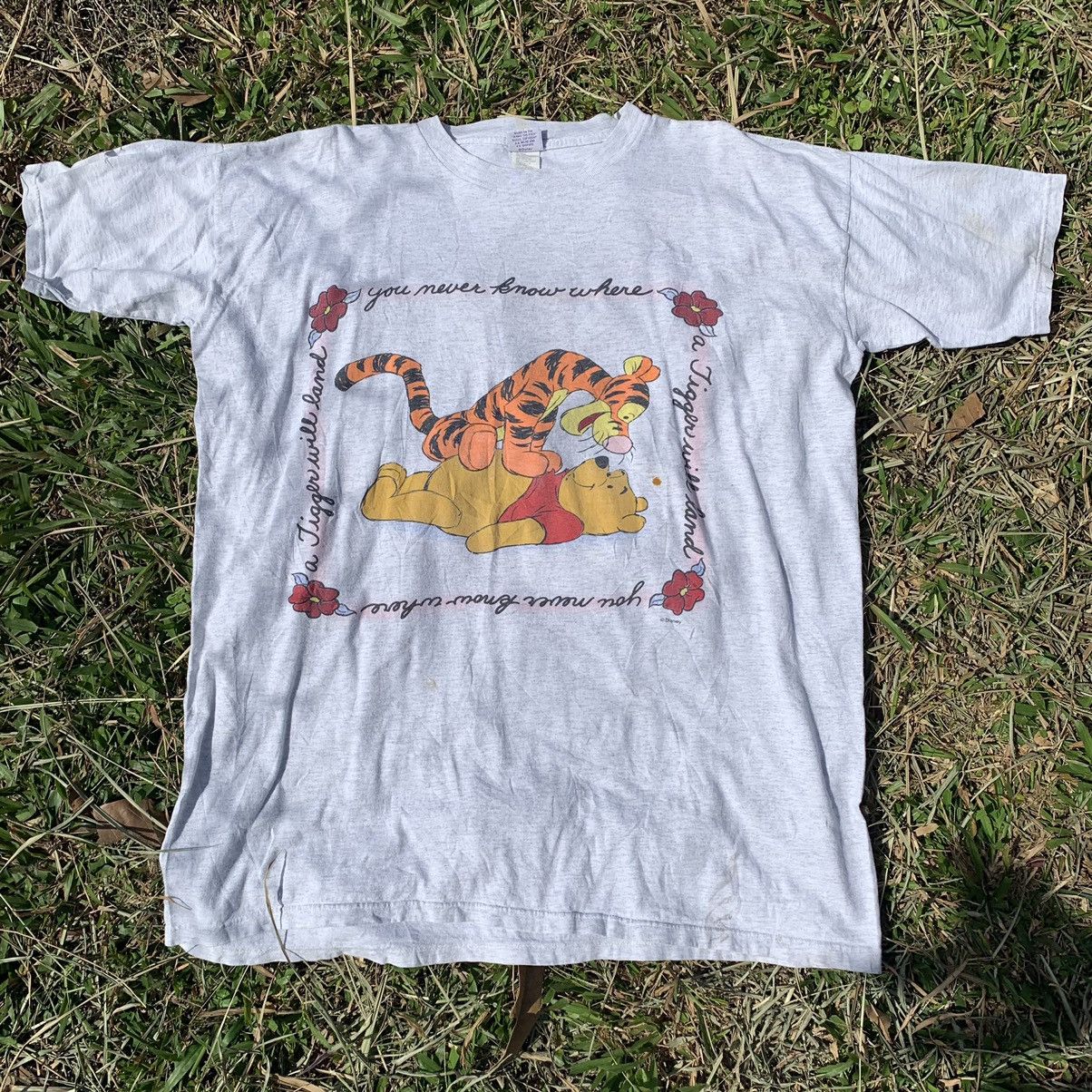 Disney Tiger and pooh Disney tshirt tee Size US XXL / EU 58 / 5 - 9 Thumbnail