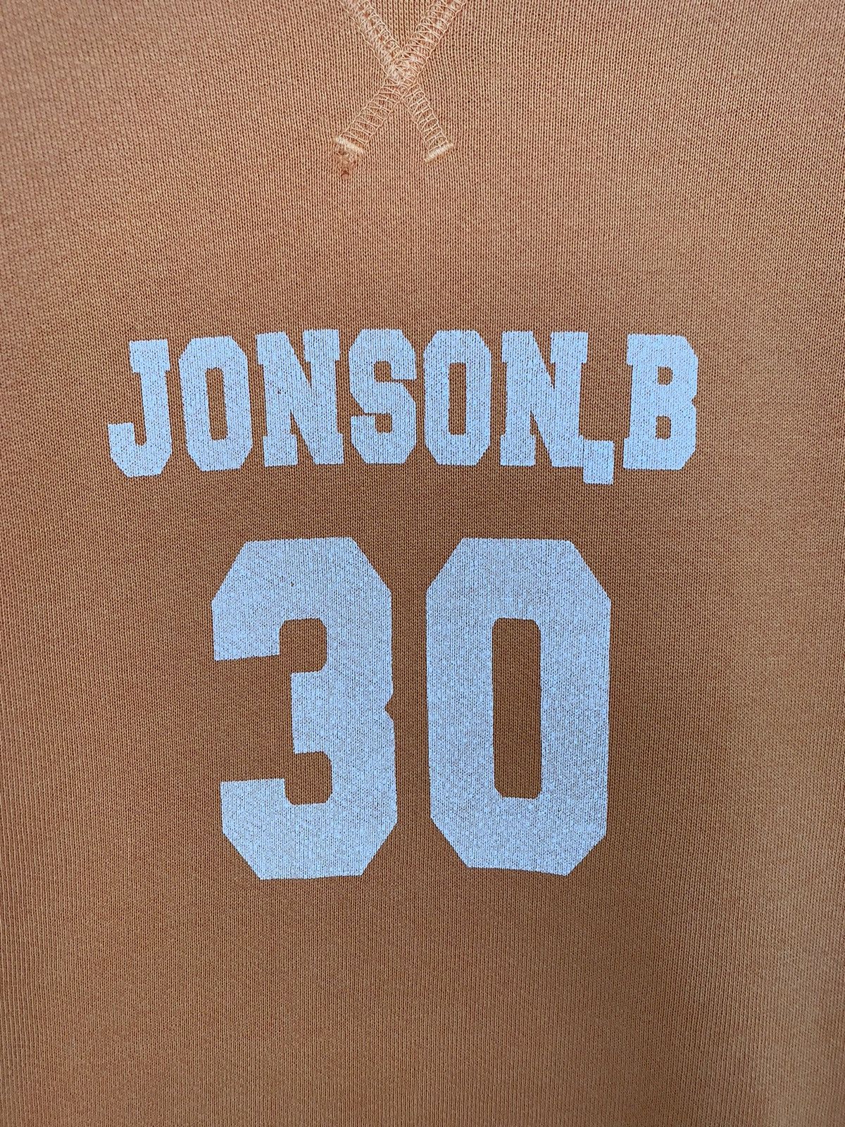Vintage Vintage Johnson.B 30 Distress Sweatshirt/Orange Colour Size US M / EU 48-50 / 2 - 3 Thumbnail