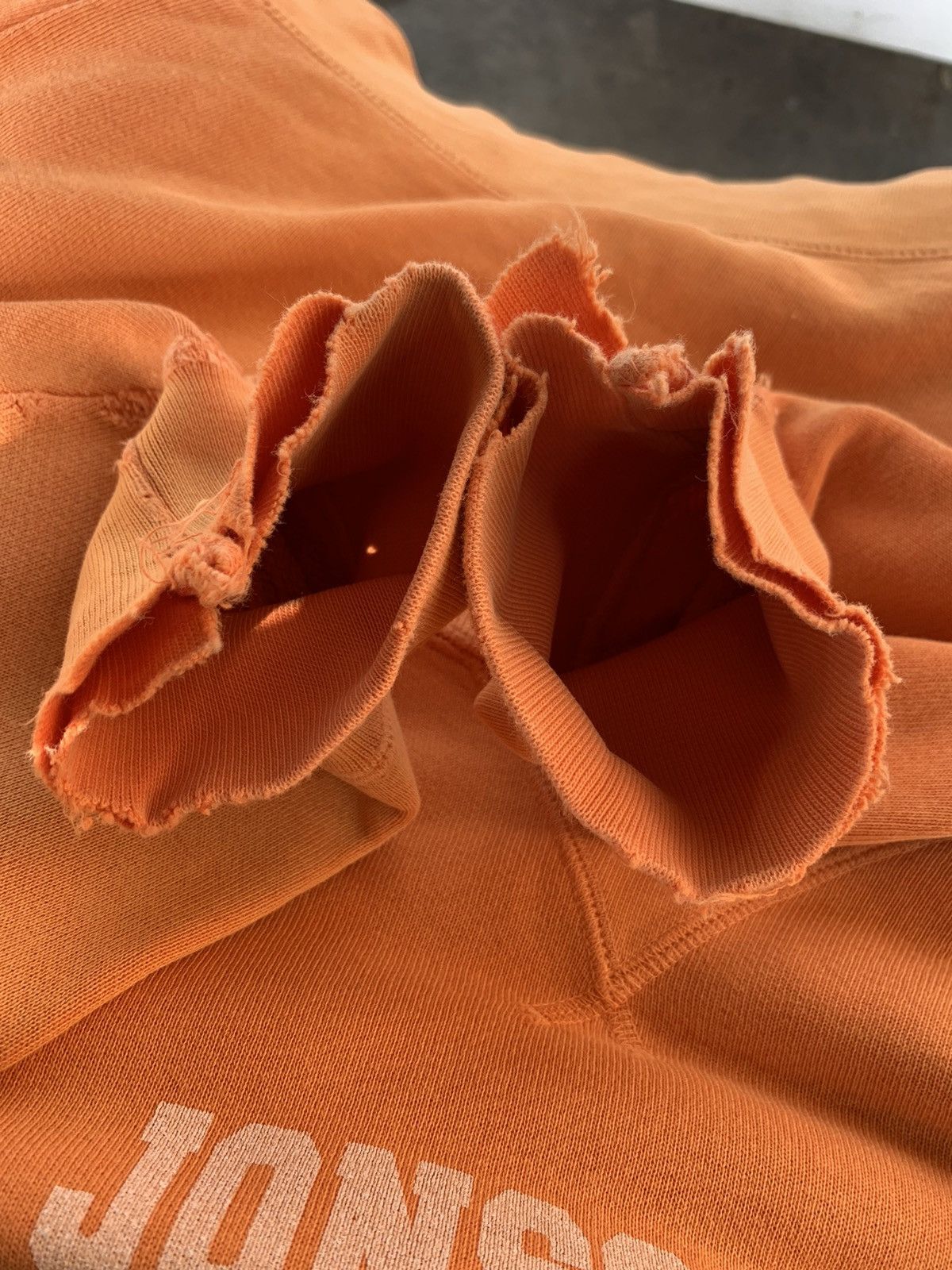 Vintage Vintage Johnson.B 30 Distress Sweatshirt/Orange Colour Size US M / EU 48-50 / 2 - 6 Thumbnail
