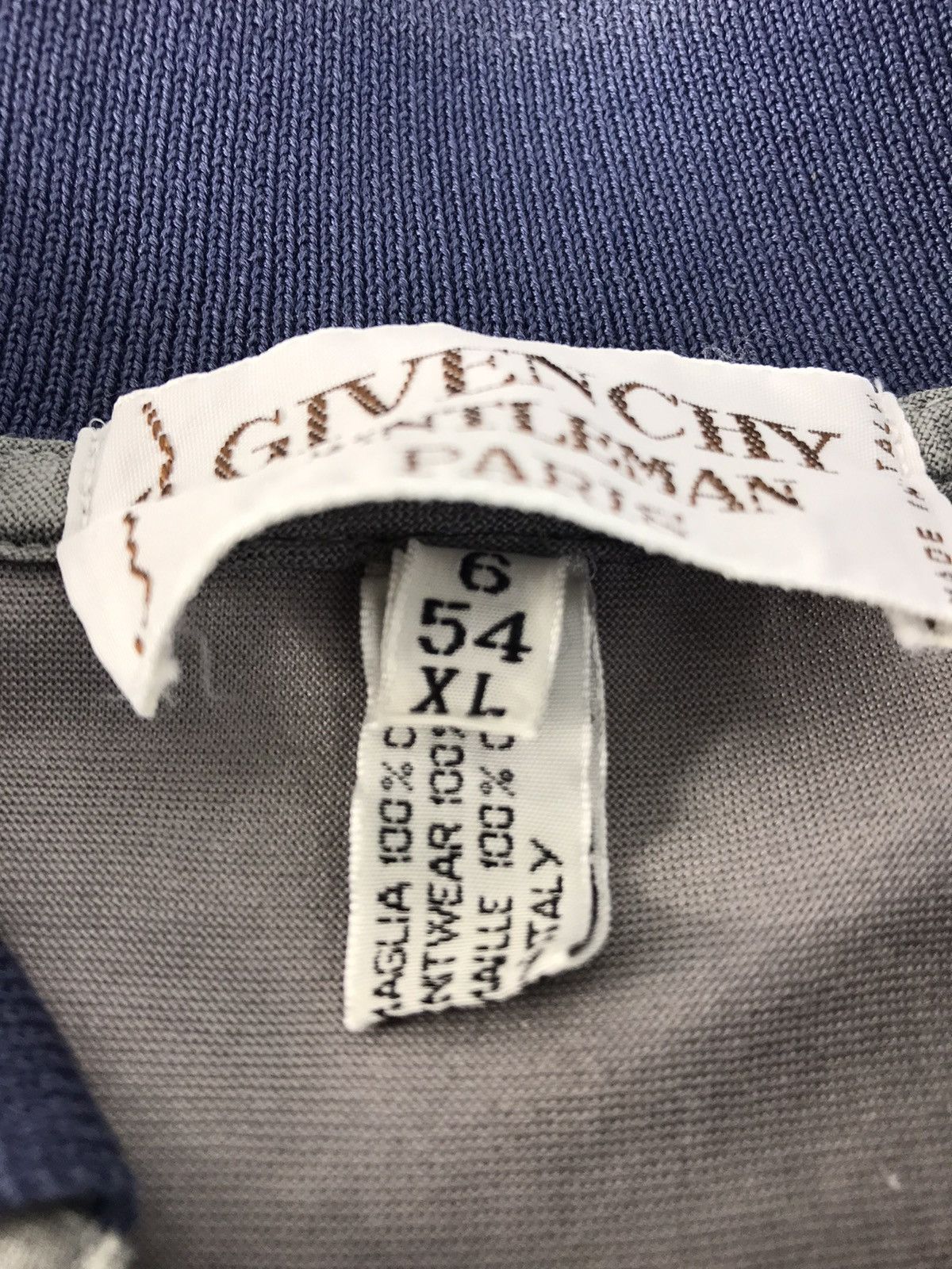 Givenchy Vintage Givenchy Gentleman Paris Polo Tee Size US L / EU 52-54 / 3 - 8 Thumbnail