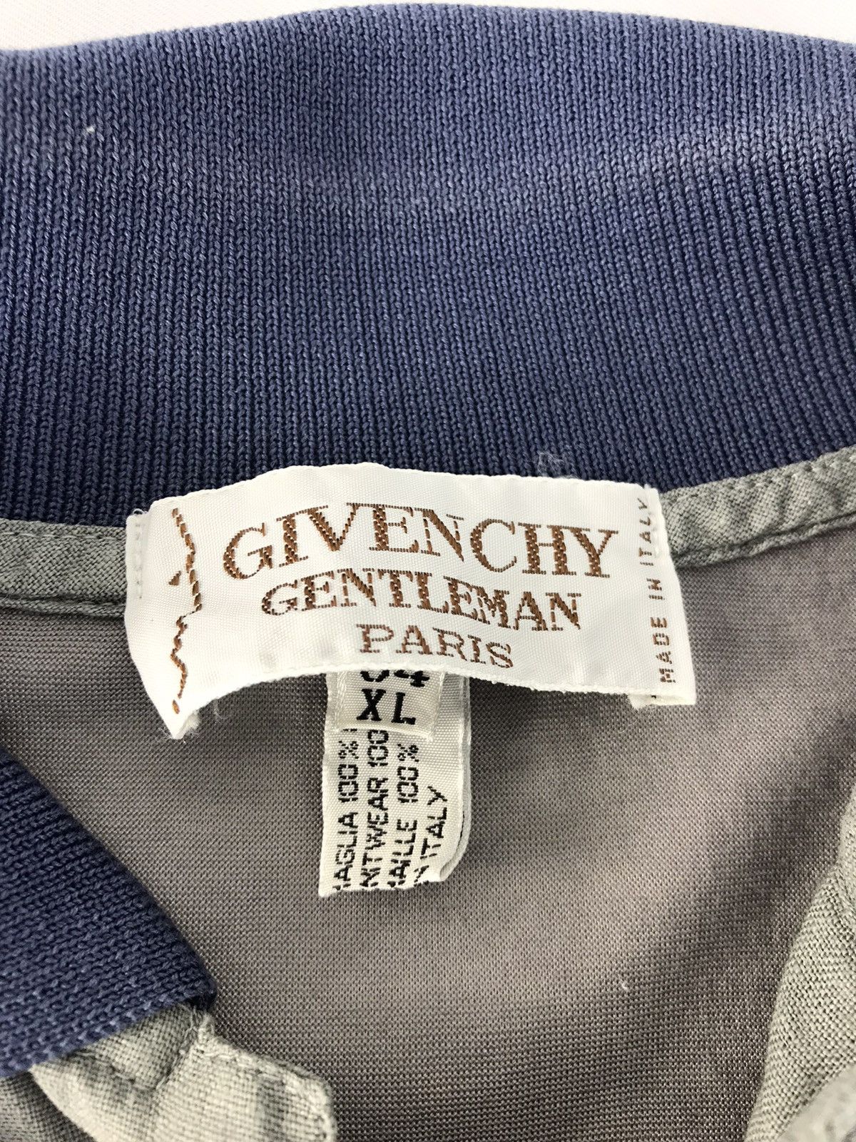Givenchy Vintage Givenchy Gentleman Paris Polo Tee Size US L / EU 52-54 / 3 - 7 Thumbnail
