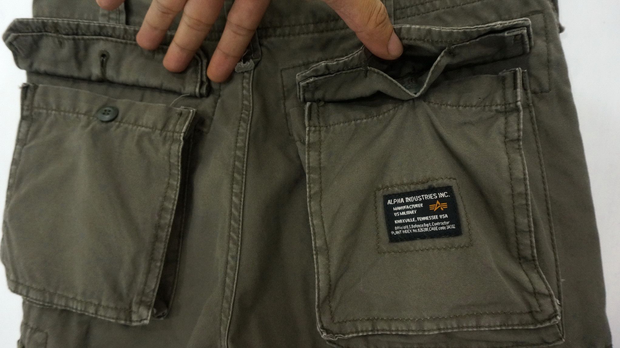 Alpha Industries ALPHA INDUSTRIES 8 pocket Tactical Military Worn Cargo Size US 28 / EU 44 - 7 Thumbnail