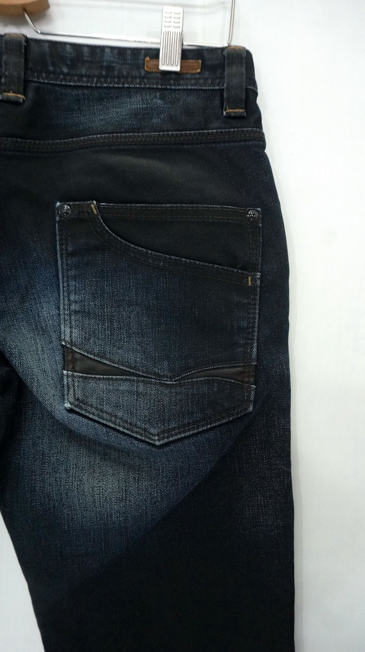 Japanese Brand Flare 🔥 NICOLE CLUB FOR MEN Low Rise Jeans Size US 30 / EU 46 - 11 Thumbnail