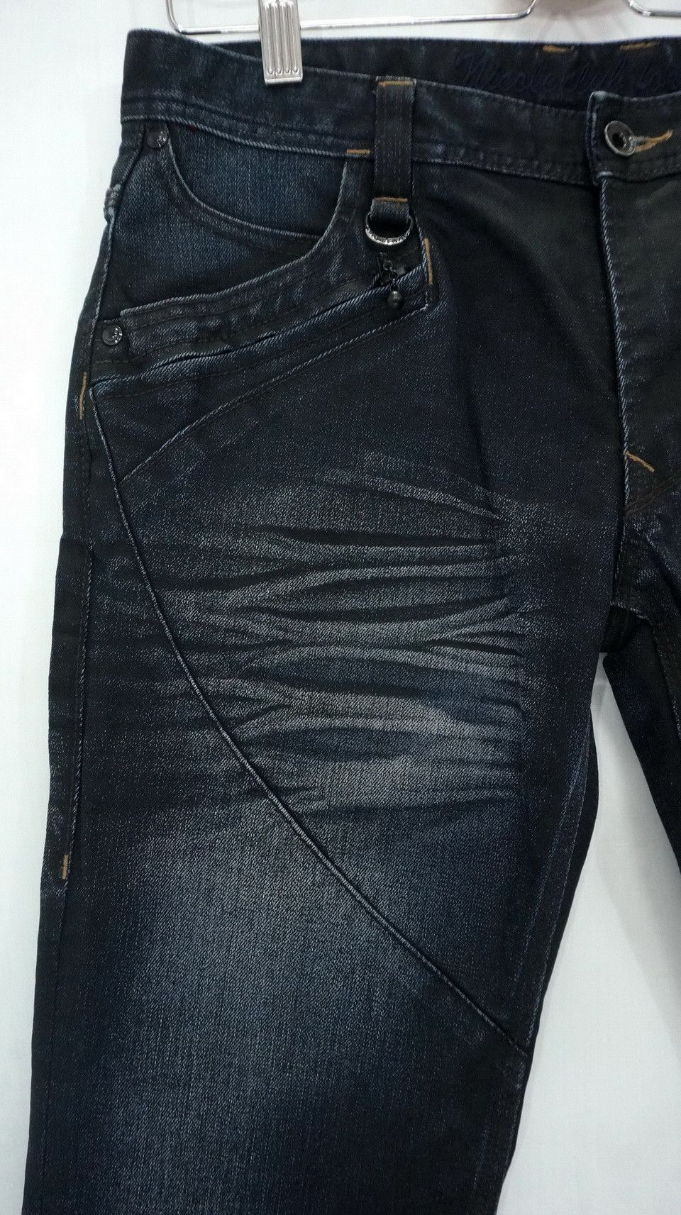 Japanese Brand Flare 🔥 NICOLE CLUB FOR MEN Low Rise Jeans Size US 30 / EU 46 - 5 Thumbnail