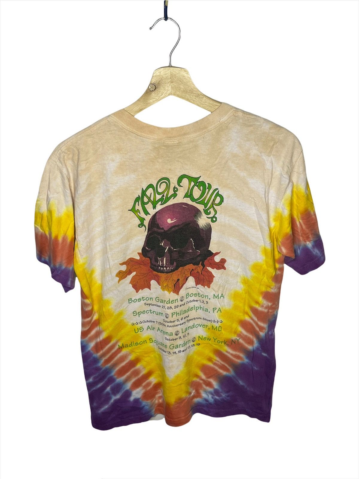 Band Tees × Grateful Dead × Vintage Vintage Grateful Dead Tammy Schatz Tie Dye T-Shirt Size US S / EU 44-46 / 1 - 2 Thumbnail
