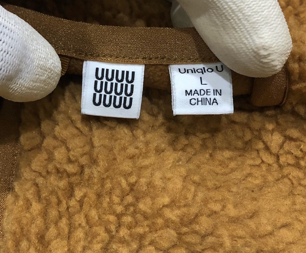 Japanese Brand Men Uniqlo U Fleece Cardigan Size US M / EU 48-50 / 2 - 9 Thumbnail