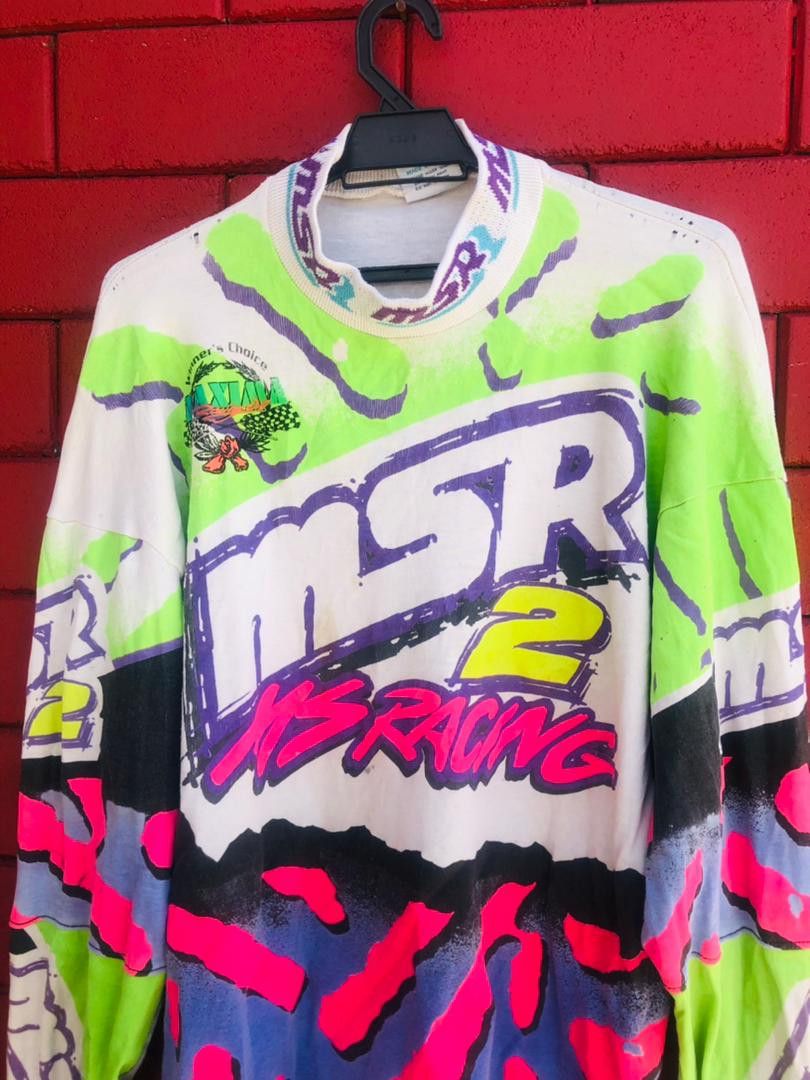 Japanese Brand × Vintage Vintage MS Racing 2 Motorsport Streetwear Fashion Style Size US L / EU 52-54 / 3 - 3 Thumbnail
