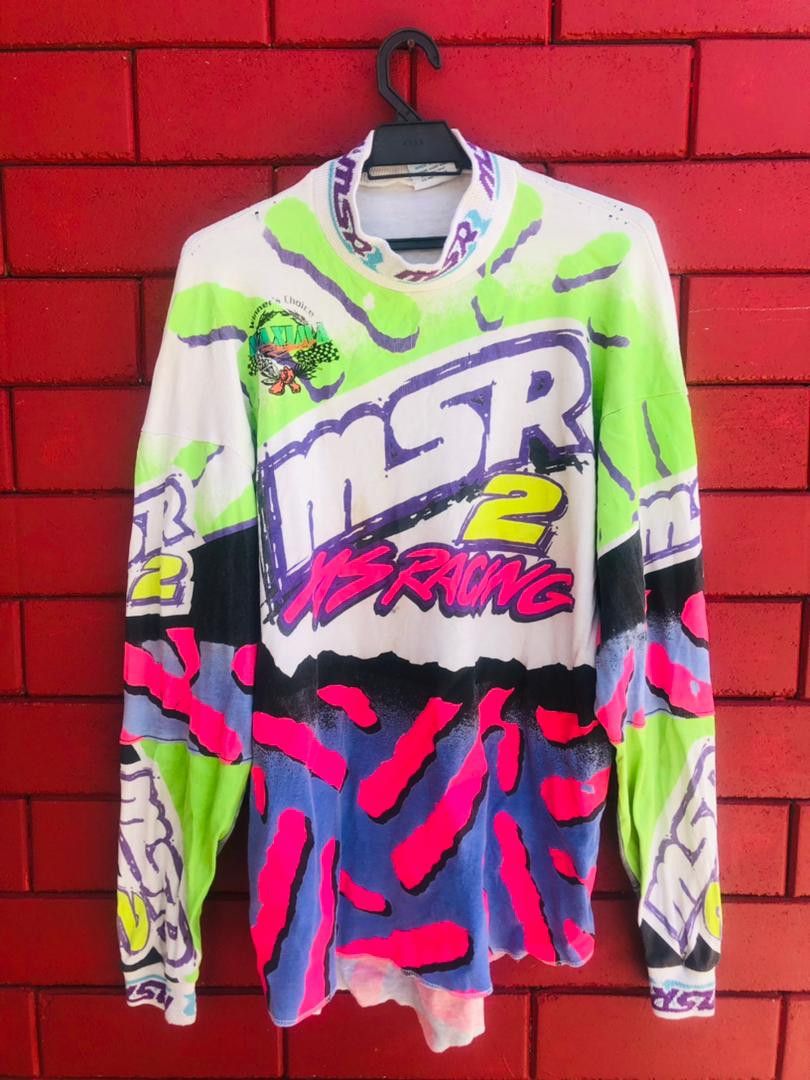 Japanese Brand × Vintage Vintage MS Racing 2 Motorsport Streetwear Fashion Style Size US L / EU 52-54 / 3 - 1 Thumbnail