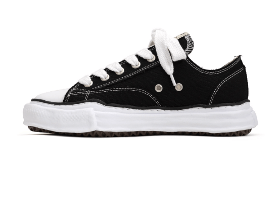 Maison MIHARA YASUHIRO MIHARA YASUHIRO PETERSON OG Sole Canvas Low-top black 41 Size US 8 / EU 41 - 12 Thumbnail
