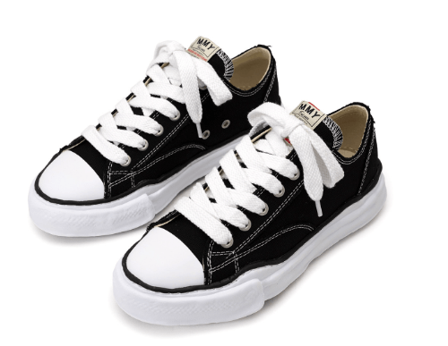 Maison MIHARA YASUHIRO MIHARA YASUHIRO PETERSON OG Sole Canvas Low-top black 41 Size US 8 / EU 41 - 11 Thumbnail