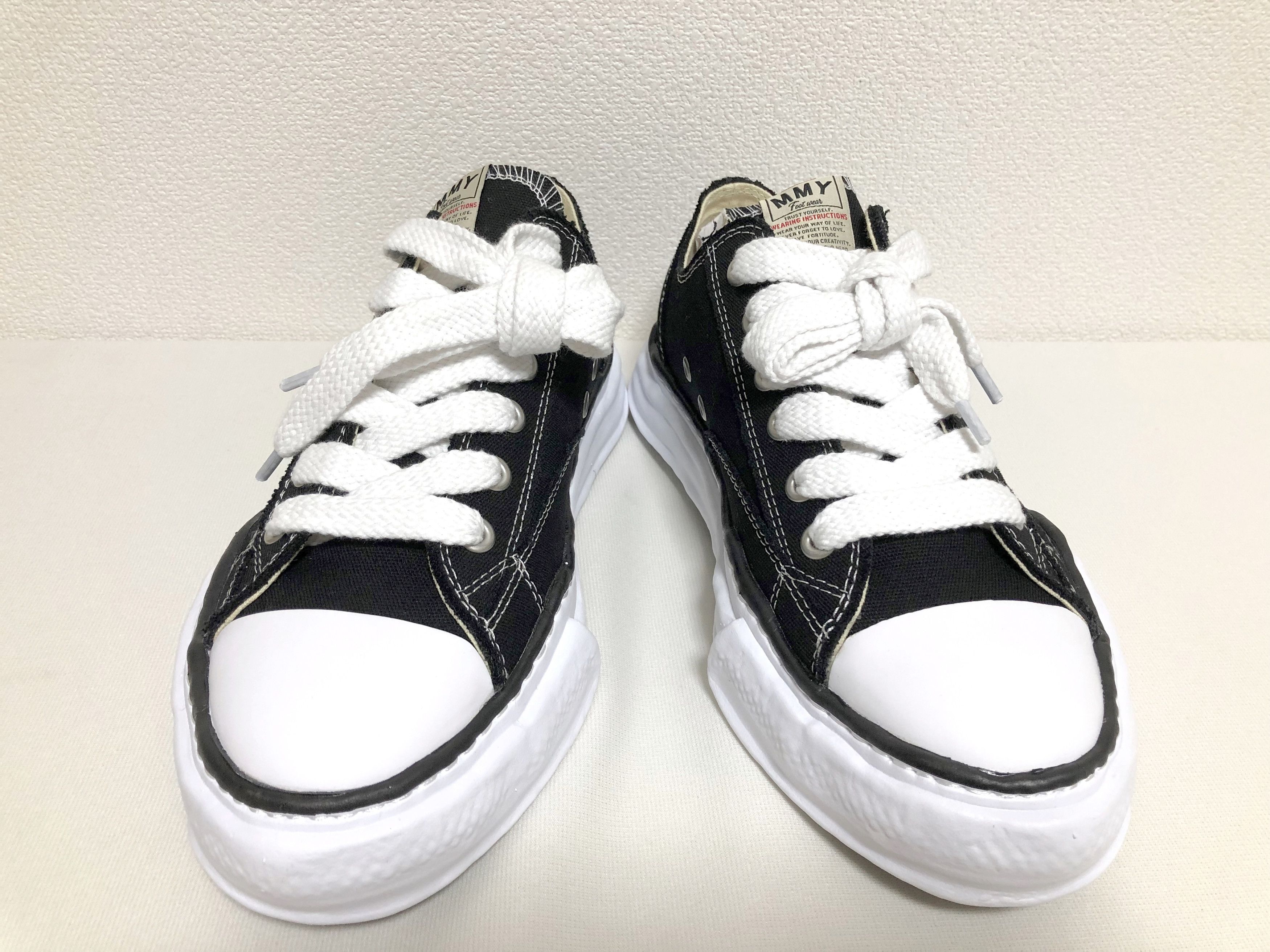 Maison MIHARA YASUHIRO MIHARA YASUHIRO PETERSON OG Sole Canvas Low-top black 41 Size US 8 / EU 41 - 5 Thumbnail