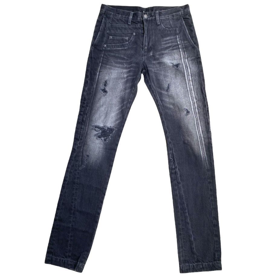Maison MIHARA YASUHIRO Distressed Deconstructed Multi Pockets Jeans Size US 30 / EU 46 - 2 Thumbnail