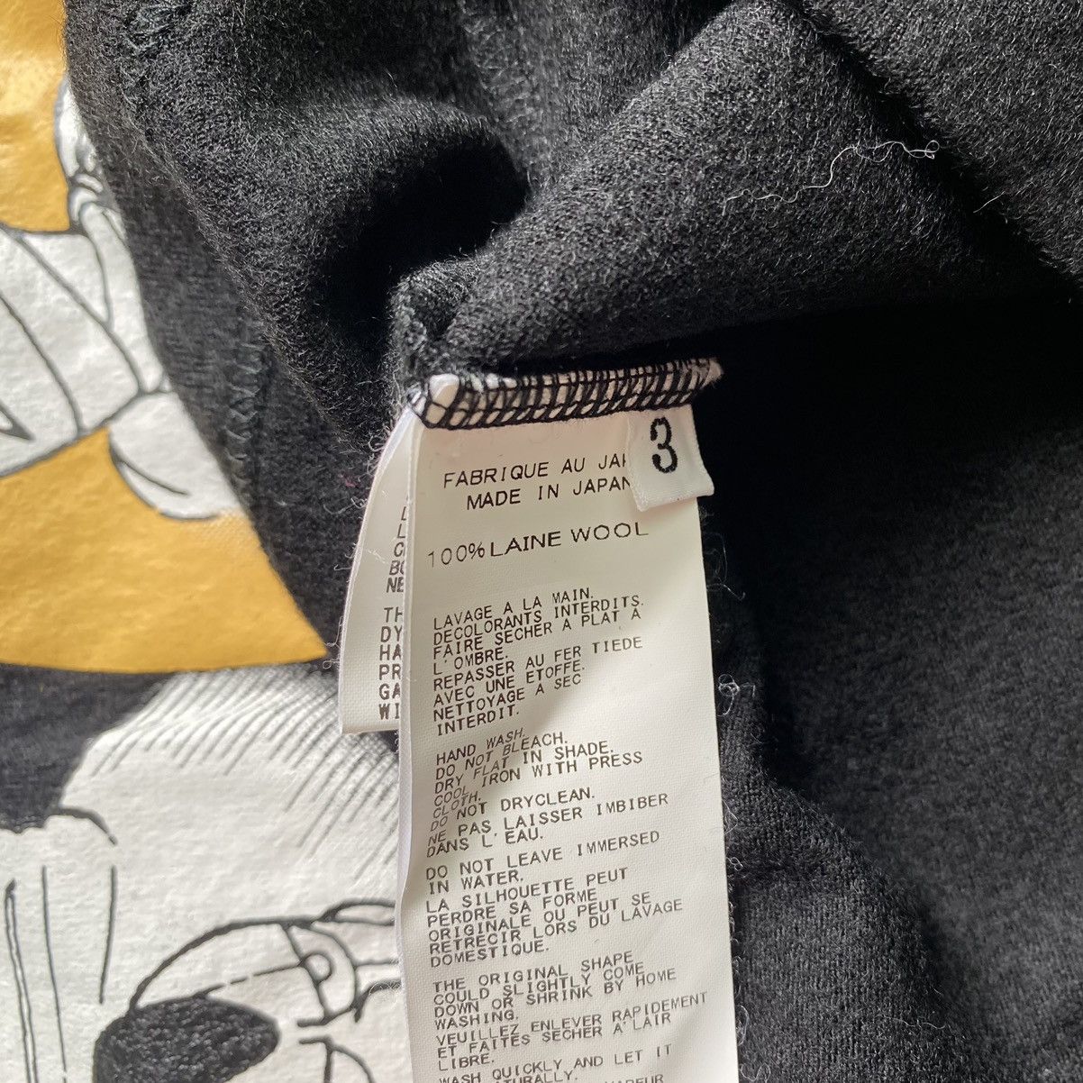Yohji Yamamoto Yohji Yamamoto X Cyborg 009 Wool Jumper Size US L / EU 52-54 / 3 - 4 Thumbnail