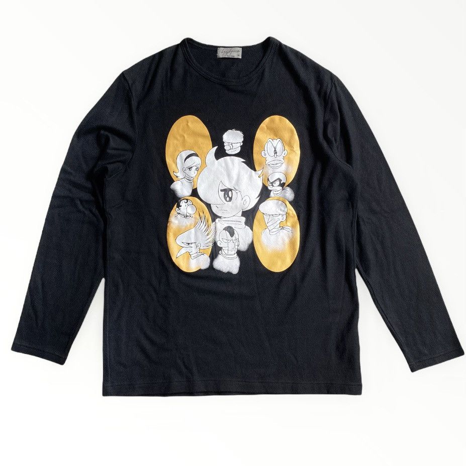 image of Yohji Yamamoto X Cyborg 009 Wool Jumper in Black, Men's (Size Large)