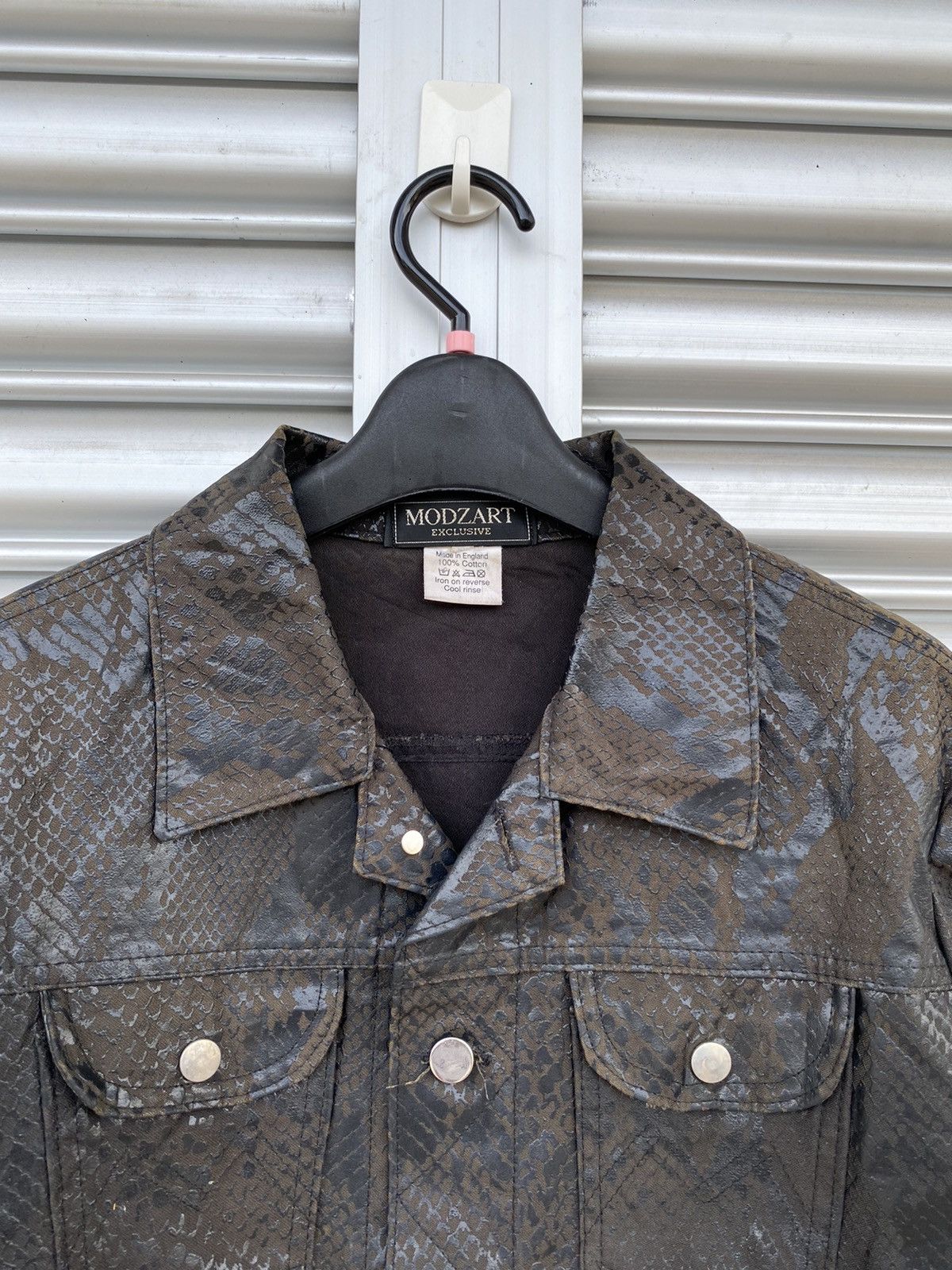 Japanese Brand × Vintage MODZART SNACK LEATHER JACKET Size US M / EU 48-50 / 2 - 2 Thumbnail