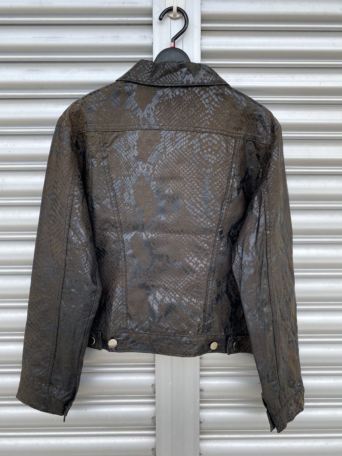 Japanese Brand × Vintage MODZART SNACK LEATHER JACKET Size US M / EU 48-50 / 2 - 6 Thumbnail