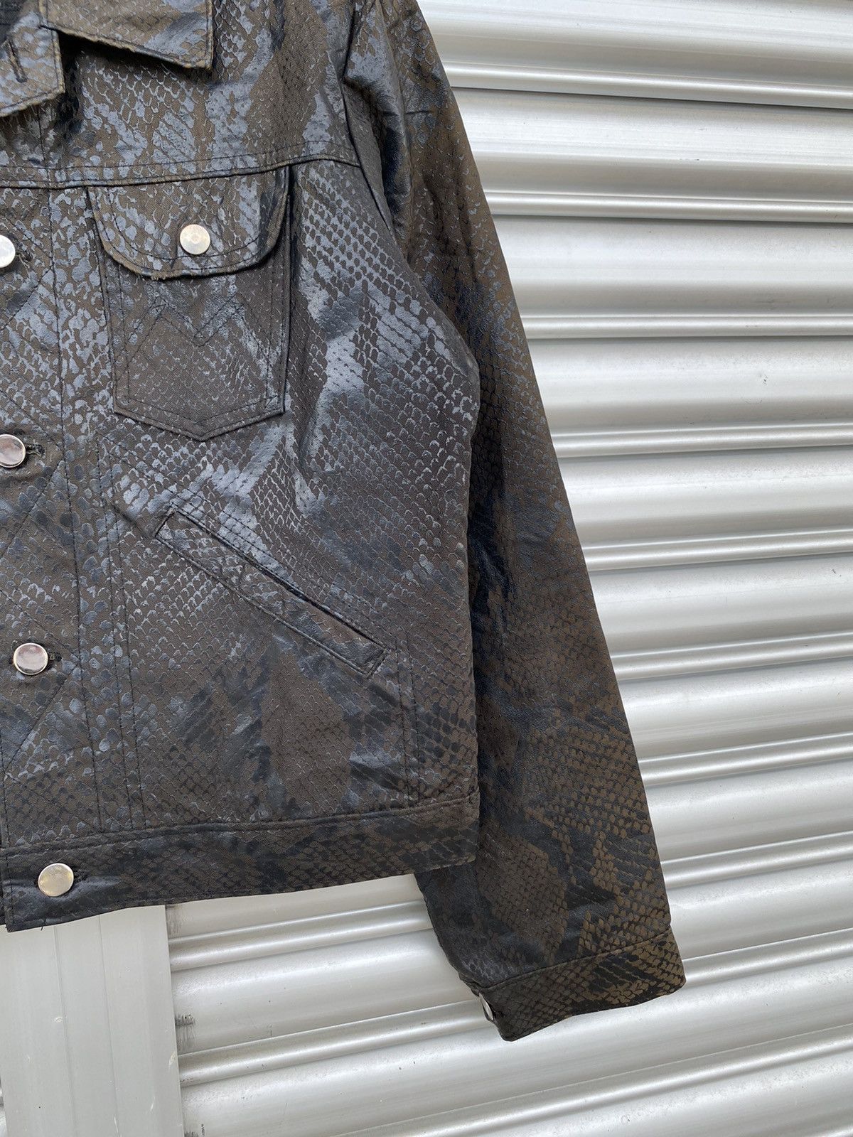 Japanese Brand × Vintage MODZART SNACK LEATHER JACKET Size US M / EU 48-50 / 2 - 4 Thumbnail