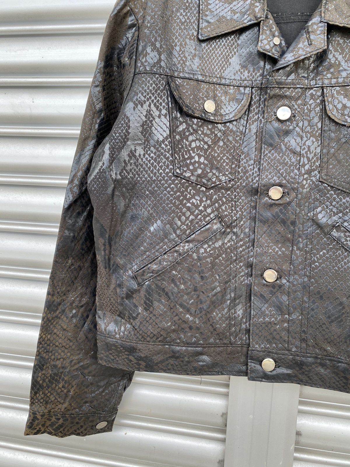 Japanese Brand × Vintage MODZART SNACK LEATHER JACKET Size US M / EU 48-50 / 2 - 5 Thumbnail