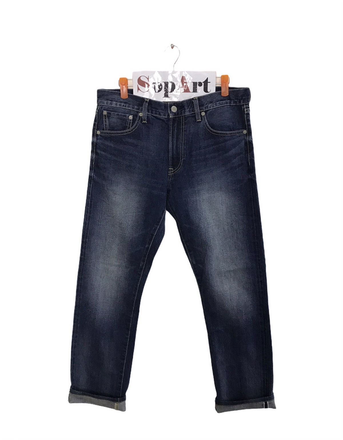 image of Uniqlo Selvedge Indigo Denim Japan in Blue, Men's (Size 33)