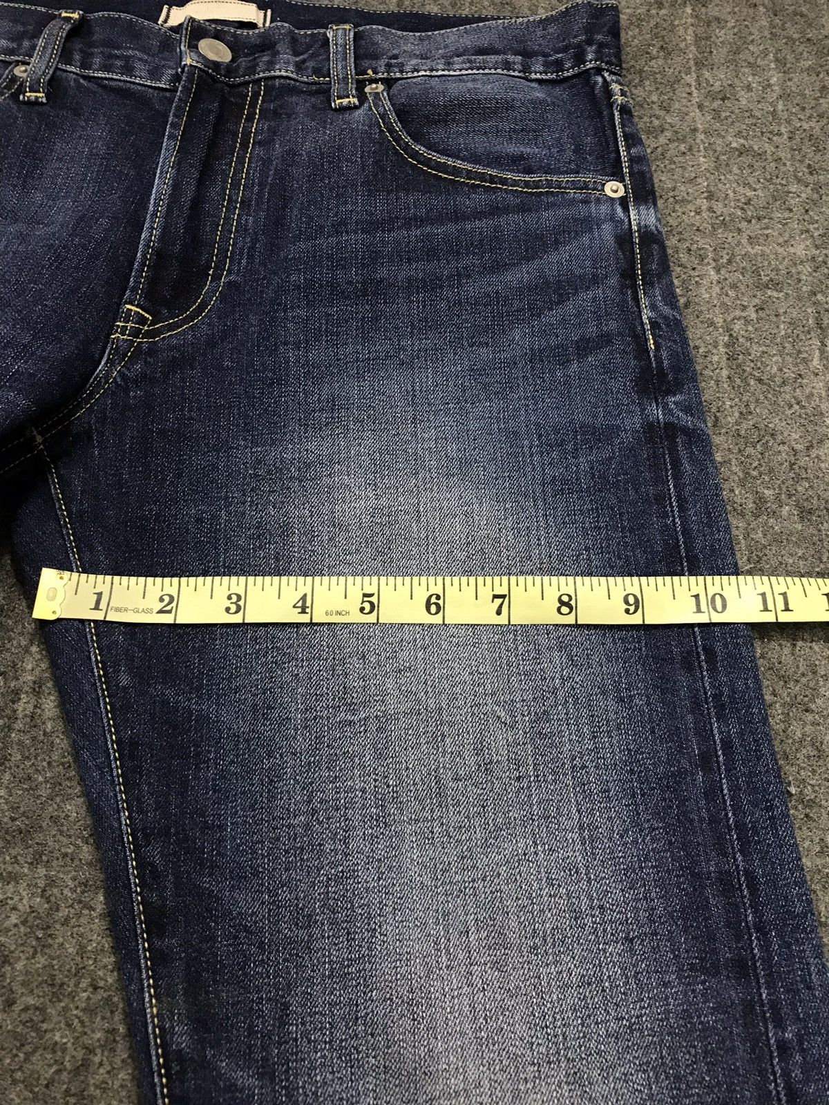 Japanese Brand × Uniqlo Uniqlo Selvedge Indigo denim Japan Size US 33 - 17 Thumbnail