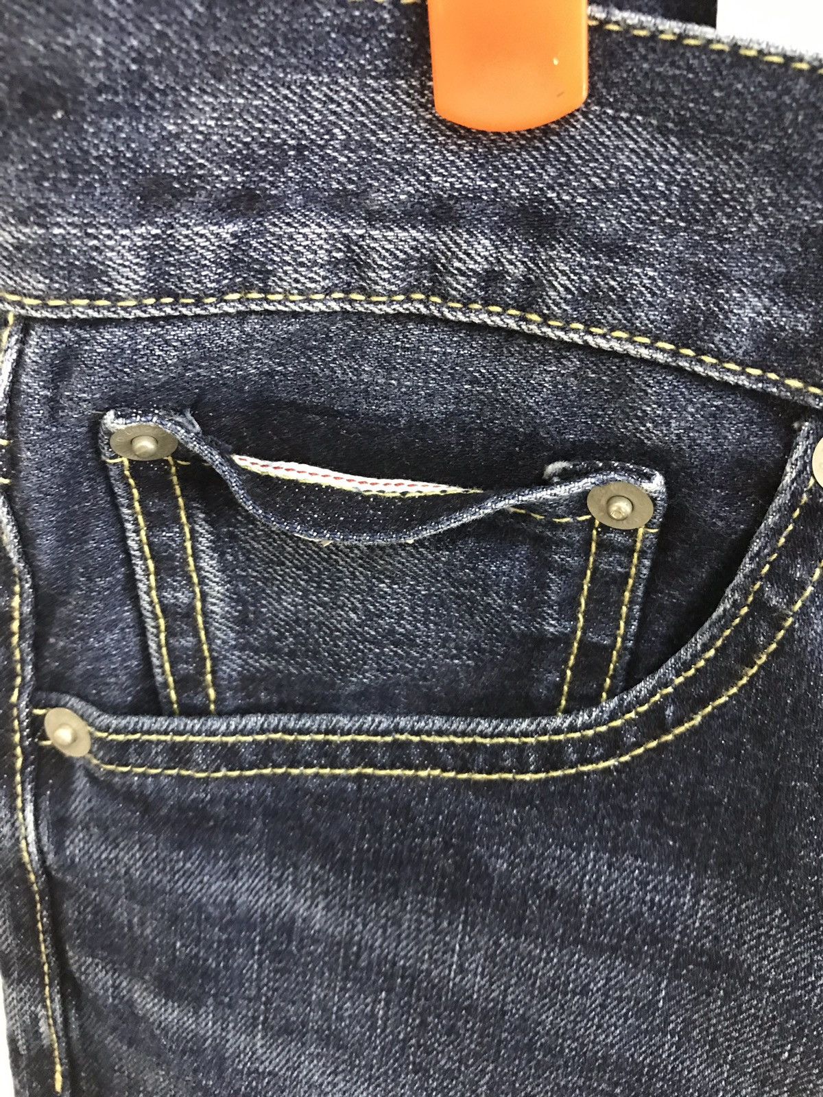 Japanese Brand × Uniqlo Uniqlo Selvedge Indigo denim Japan Size US 33 - 7 Thumbnail