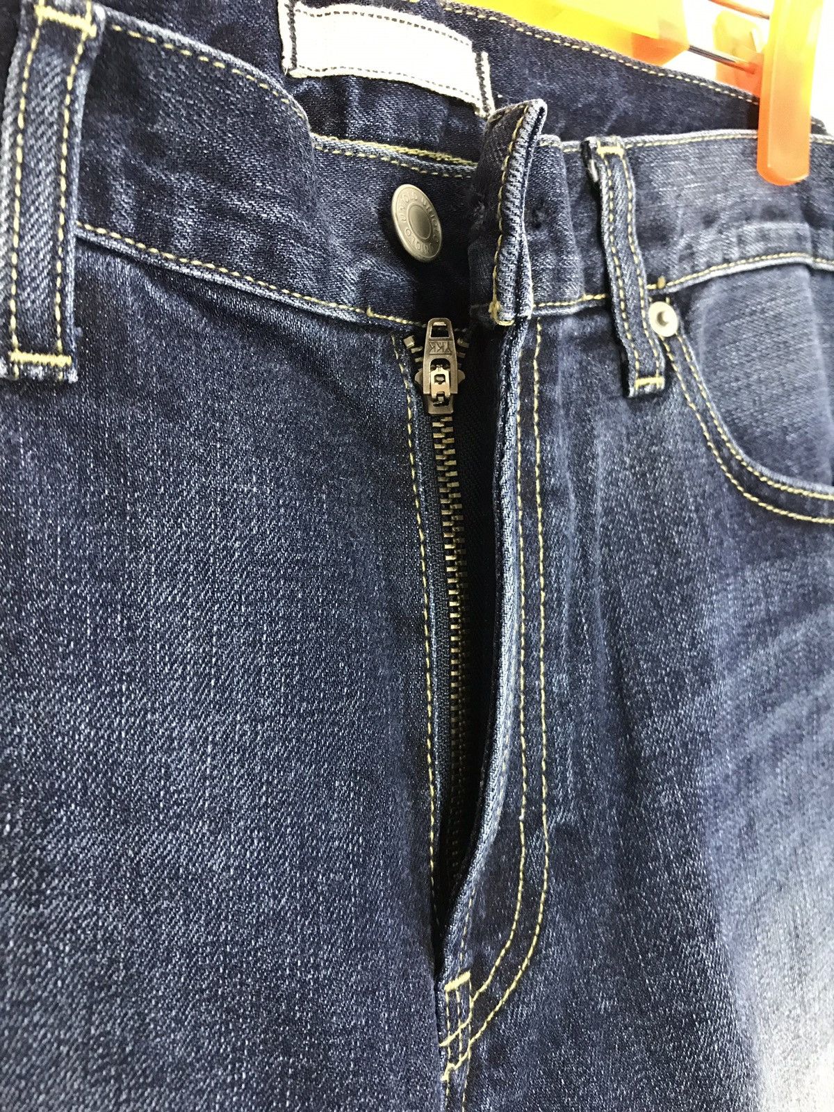 Japanese Brand × Uniqlo Uniqlo Selvedge Indigo denim Japan Size US 33 - 8 Thumbnail