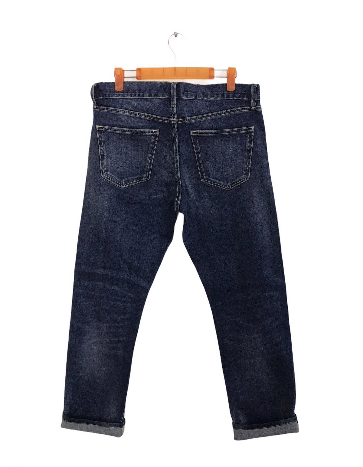 Japanese Brand × Uniqlo Uniqlo Selvedge Indigo denim Japan Size US 33 - 2 Thumbnail