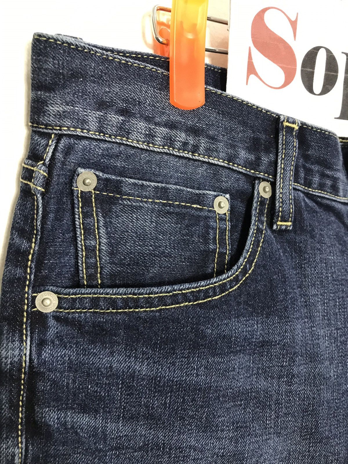 Japanese Brand × Uniqlo Uniqlo Selvedge Indigo denim Japan Size US 33 - 6 Thumbnail