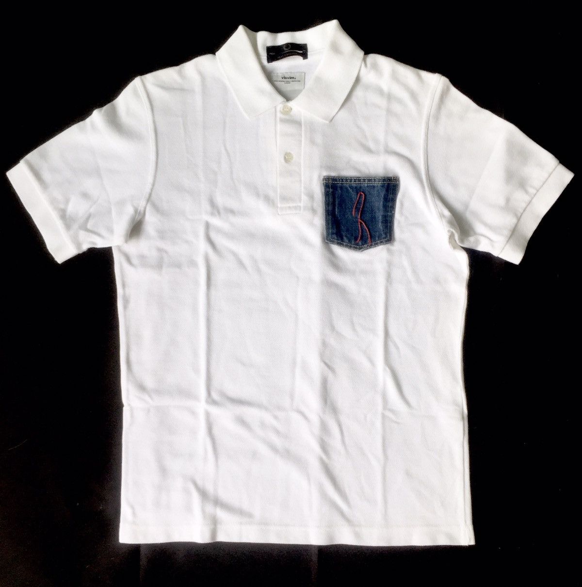 image of 2013 Visvim X Fred Perry Polo 60Th Anniversary At Dsm Ginza in White, Men's (Size Small)