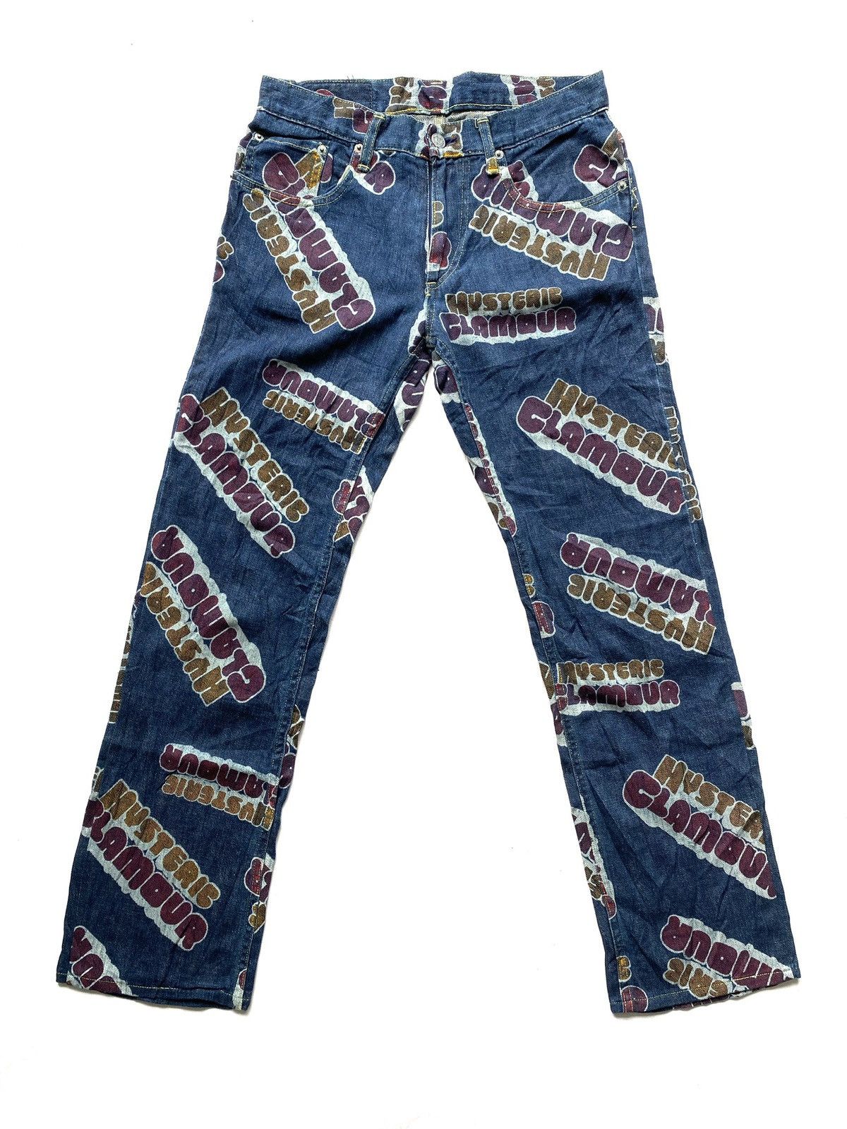 Hysteric Glamour HG KinKy Prints Jeans | Grailed 