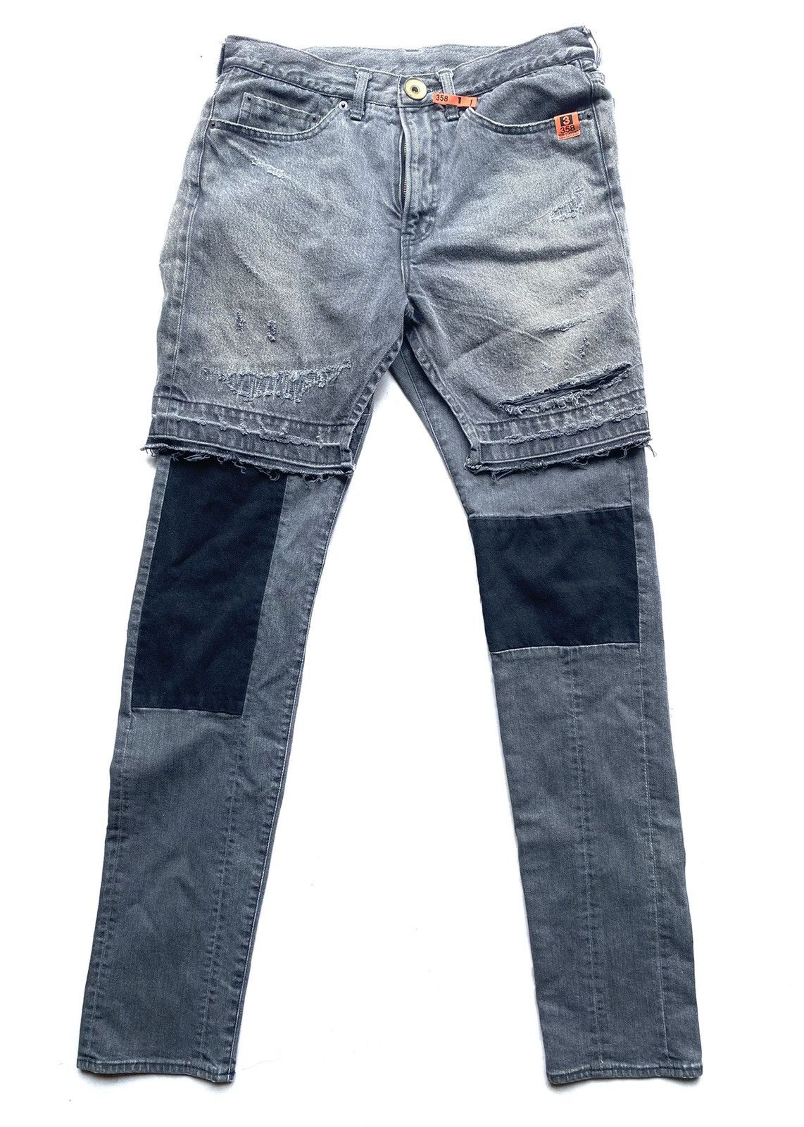 Maison MIHARA YASUHIRO SS19 Runways Deconstructed Denim Size US 32 / EU 48 - 2 Thumbnail