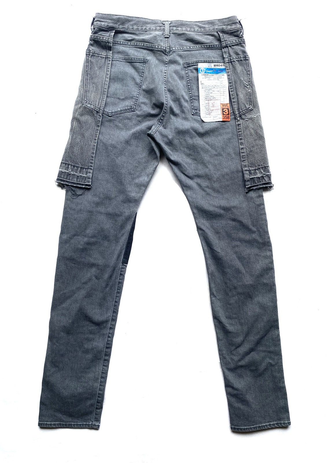 Maison MIHARA YASUHIRO SS19 Runways Deconstructed Denim Size US 32 / EU 48 - 3 Thumbnail