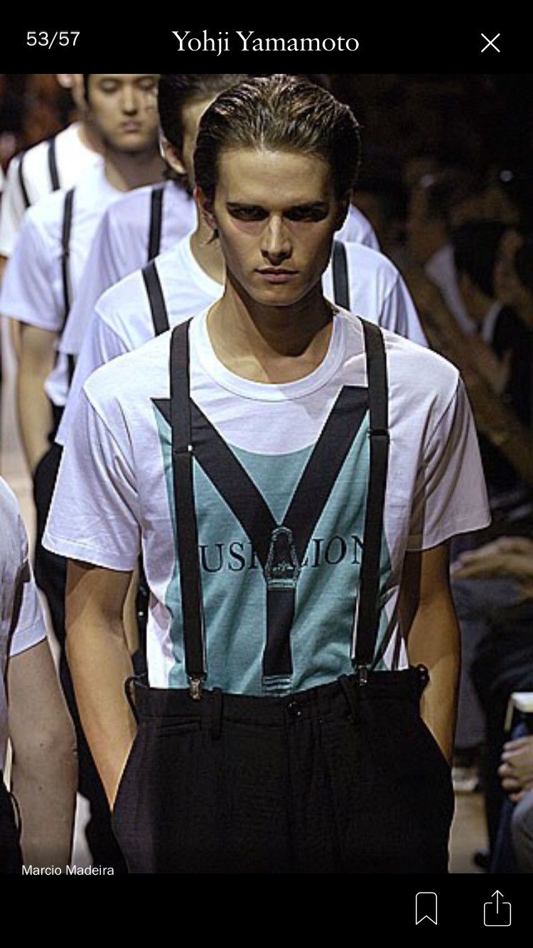 SS07 Runway Yohji Yamamoto t shirt