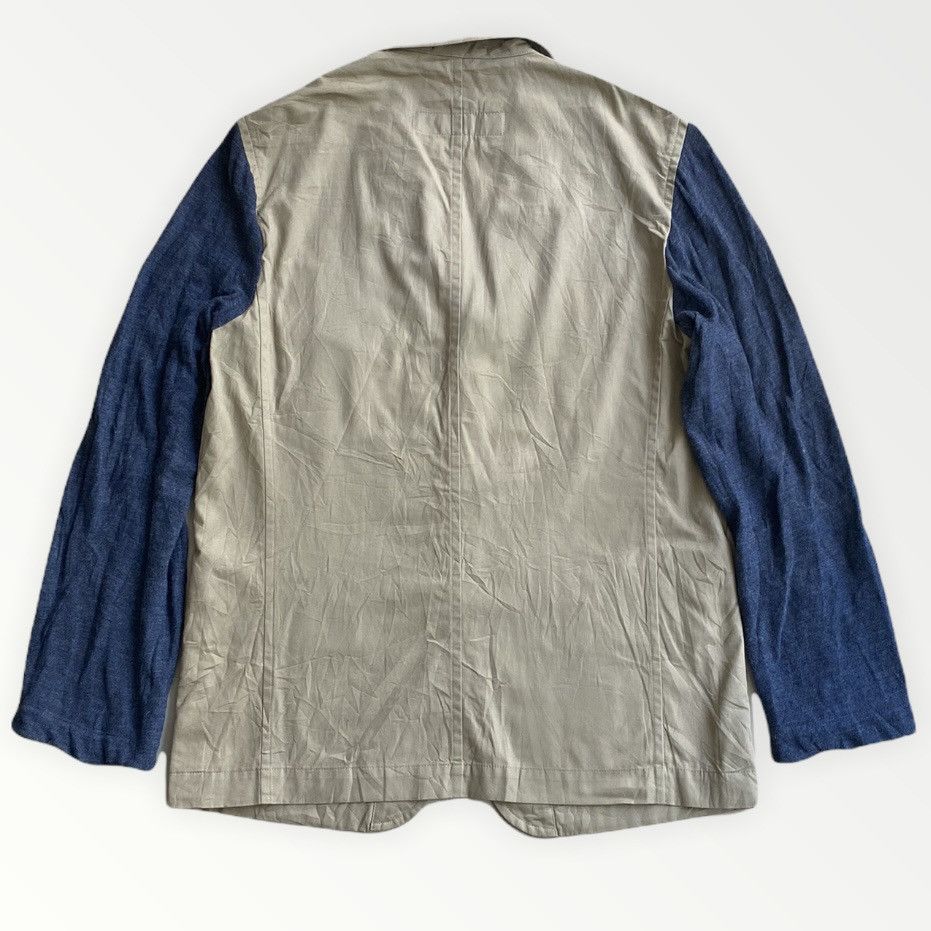 Comme des Garcons Homme Plus AW 96 Contrast Sleeves Blazer Size US M / EU 48-50 / 2 - 2 Thumbnail