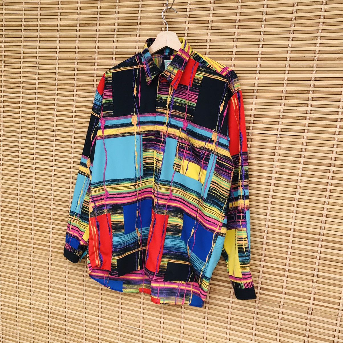 Tailor Toyo × Toyo Enterprises RARE Hot Glass Pop Art Abstract novelty baroque polyester Size US L / EU 52-54 / 3 - 4 Thumbnail