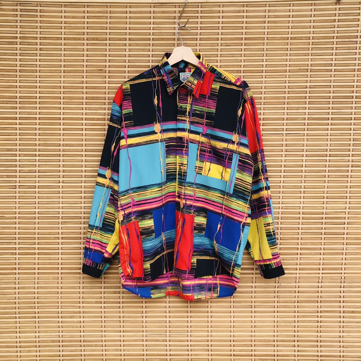 Tailor Toyo × Toyo Enterprises RARE Hot Glass Pop Art Abstract novelty baroque polyester Size US L / EU 52-54 / 3 - 1 Thumbnail