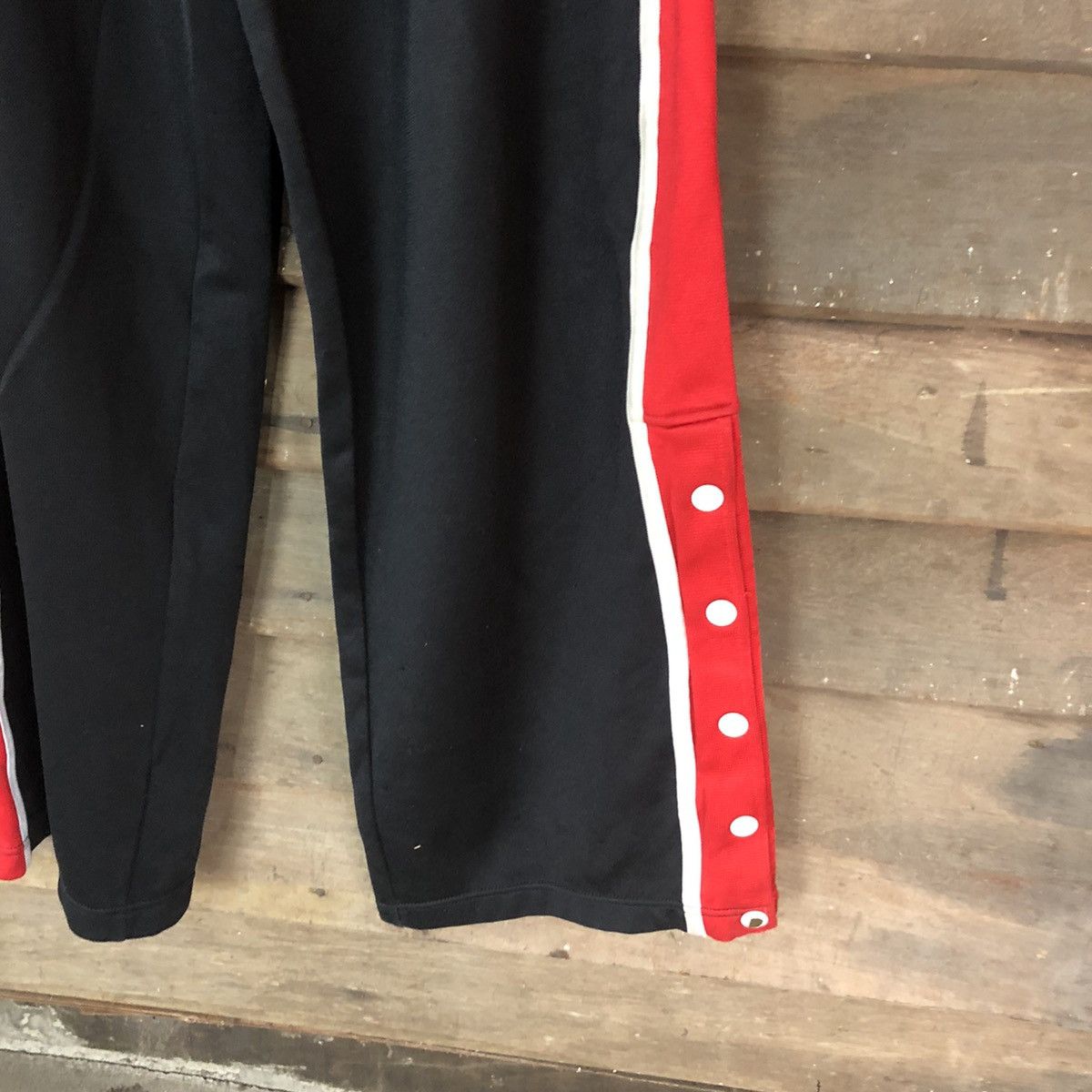 Champion DLL Champion Black Stripe Red Joggers Pants #1367 Size US 28 / EU 44 - 5 Thumbnail