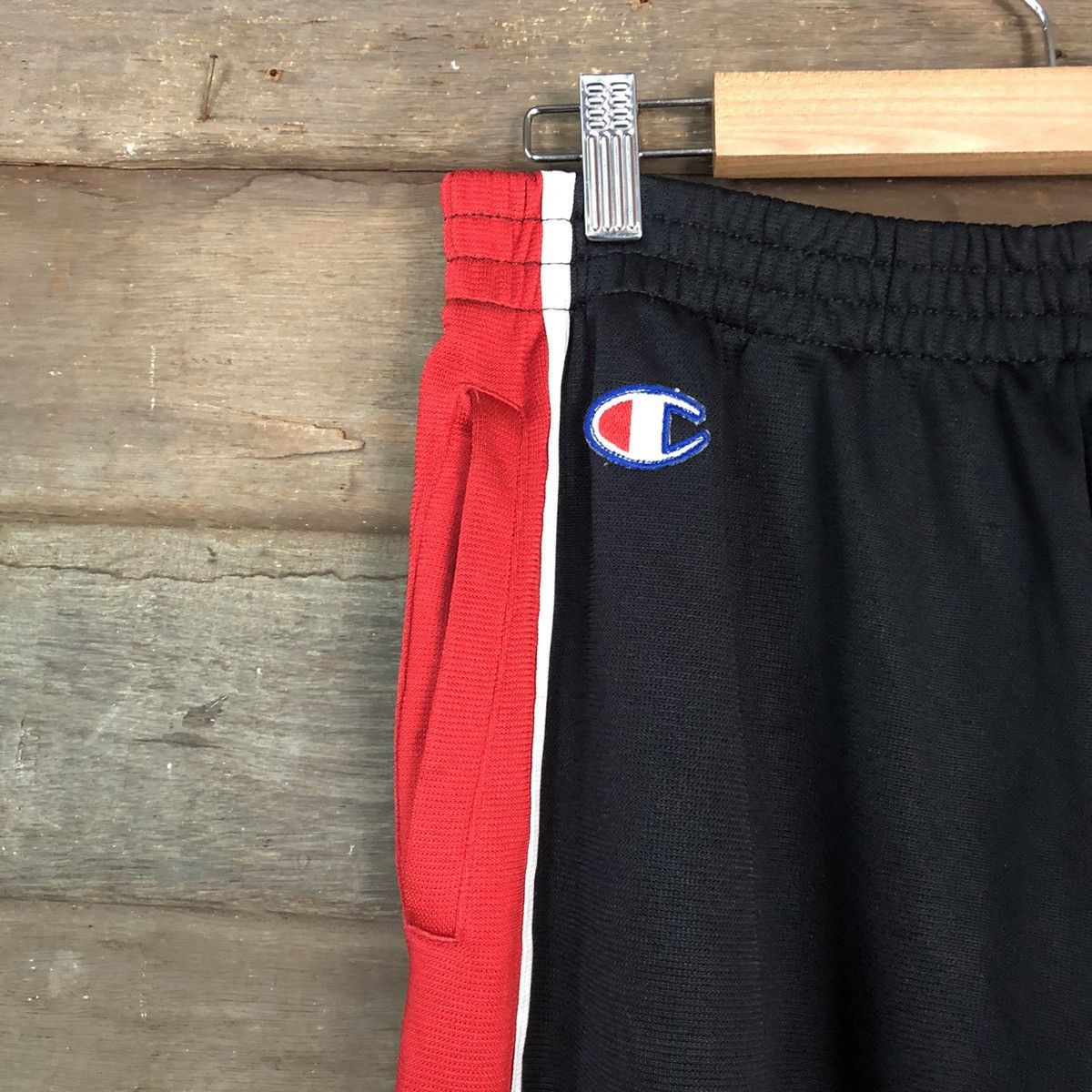 Champion DLL Champion Black Stripe Red Joggers Pants #1367 Size US 28 / EU 44 - 6 Thumbnail
