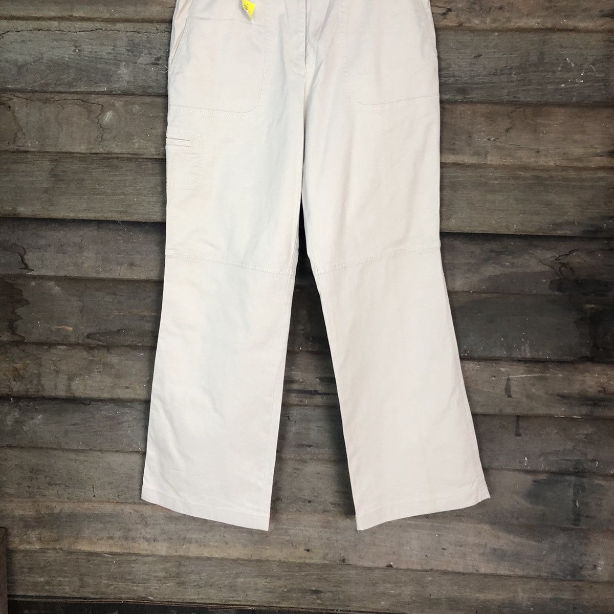 Japanese Brand DLL Lanvin Cream Cargo Multipocket Pants #1361 Size 28" / US 6 / IT 42 - 3 Thumbnail