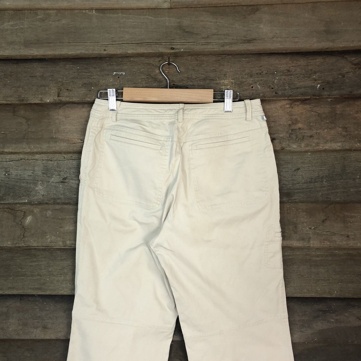 Japanese Brand DLL Lanvin Cream Cargo Multipocket Pants #1361 Size 28" / US 6 / IT 42 - 9 Thumbnail