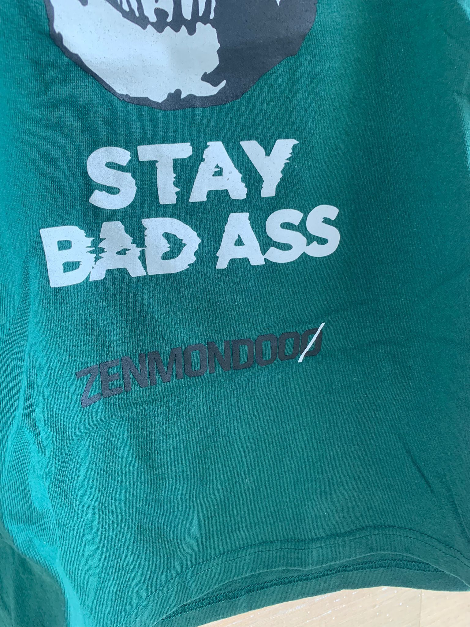 Undercover Stay Badass Tee in Green Size US L / EU 52-54 / 3 - 3 Thumbnail